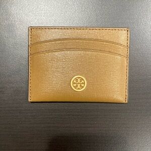Tory Burch Robinson Card Case Bistro Brown